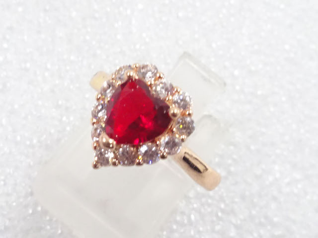 JAPANESE KIMONO / ANTIQUE COLORED STONE RING (SIZE 7.5)